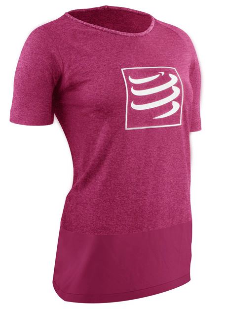 Picture of COMPRESSPORT - TRAINING T SHIRT W PINK